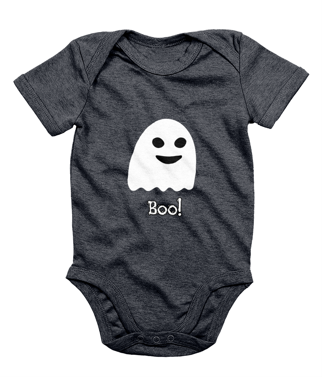 Ystyr geiriau: Boo! Ysbryd Welsh language Bodysuit | Babi Cymreig