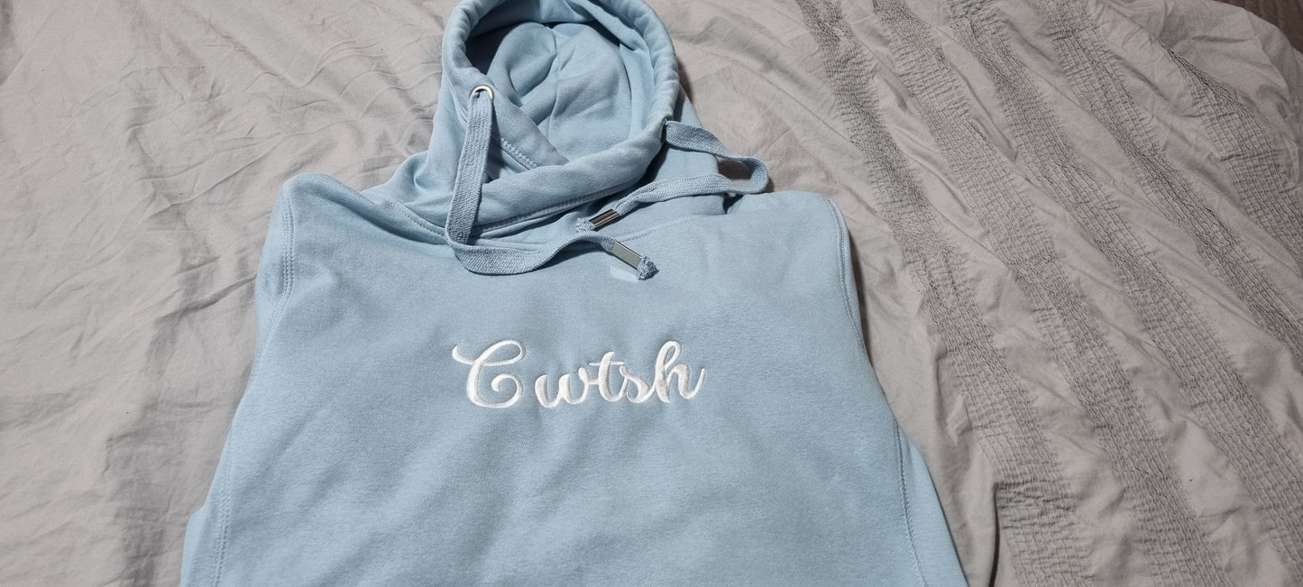 Cwtsh Premium Cross-neck Hoodie
