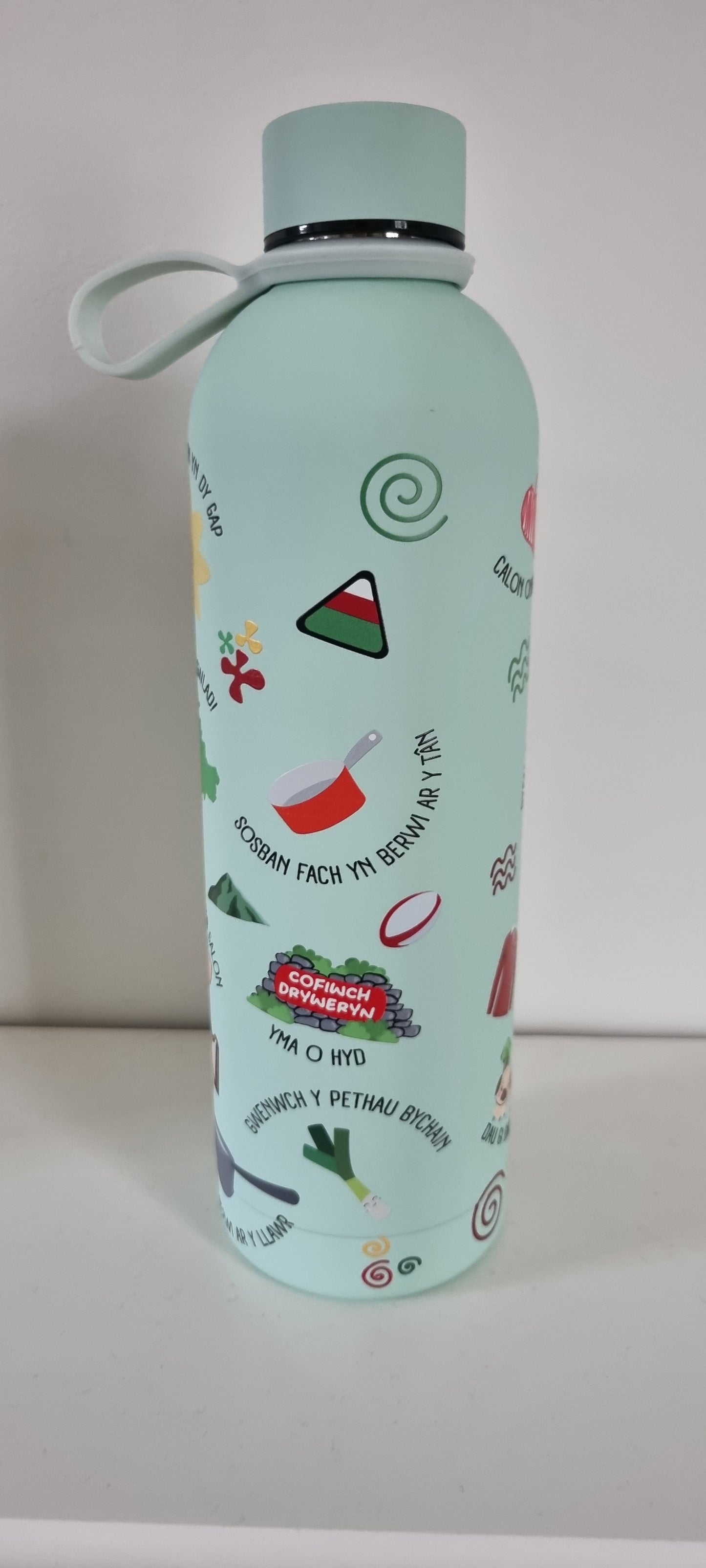 Lliwiau Cymru Stainless Steel Water Bottle – 750ml