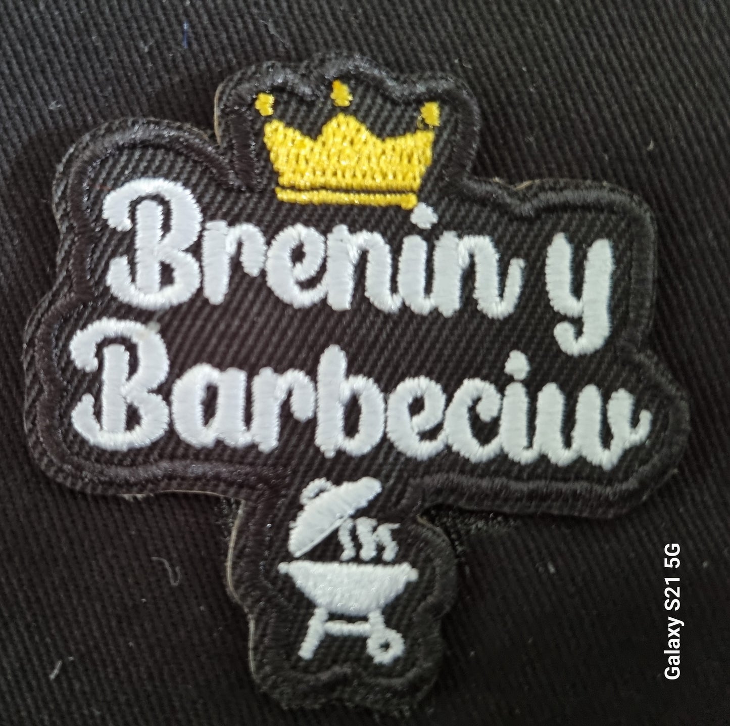 Brenin y Barbeciw Double Oven Glove