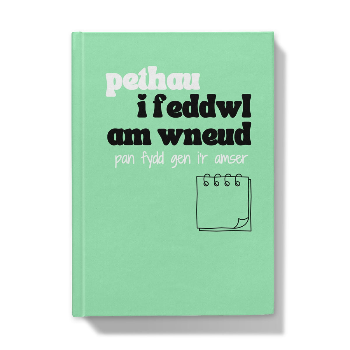 i feddwl am Hardback Journal
