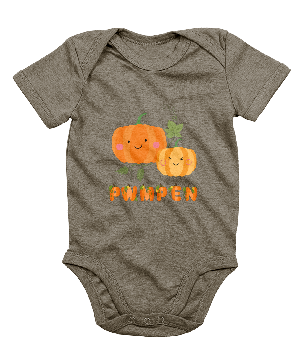 Bodysuit Cymraeg Pumpen | Babi Cymreig