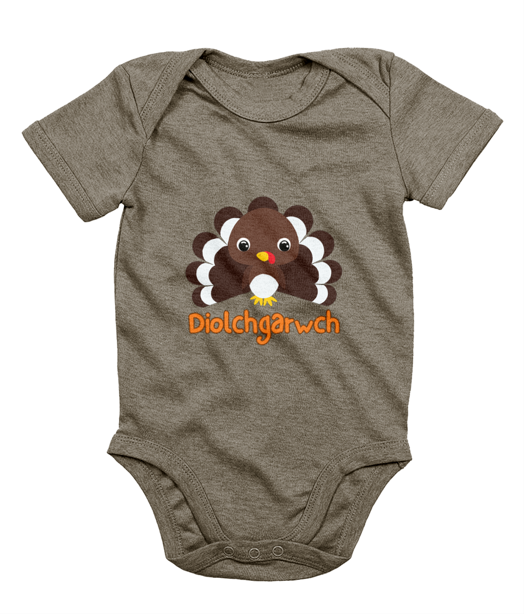 Diolchgarwch Welsh Babygrow
