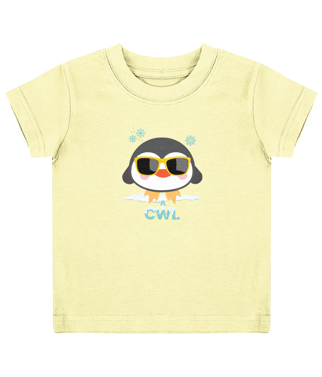 Cŵl Penguin Welsh Child's T-Shirt