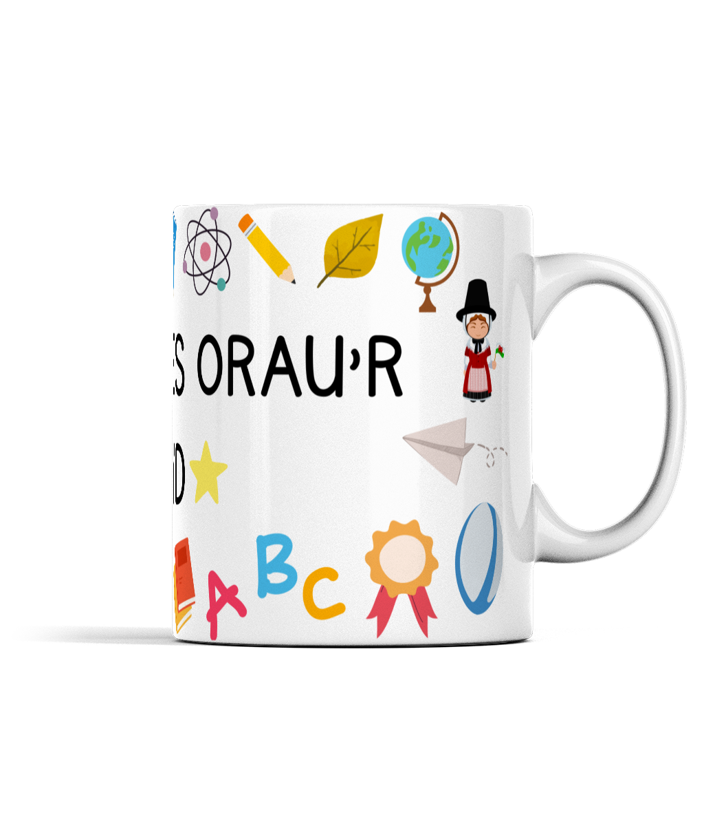 Athrawes Orau'r Byd ceramic mug
