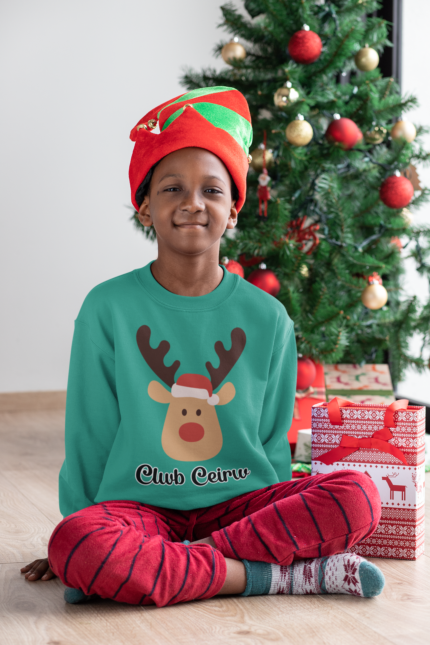 Clwb Ceirw Christmas Sweatshirt