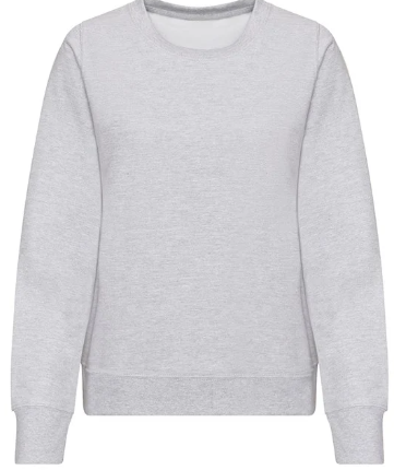 Heather Grey womens sweatshirt
