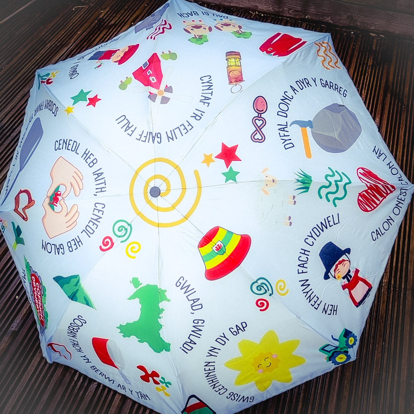 Welsh Themed Umbrella - 'Cymru'
