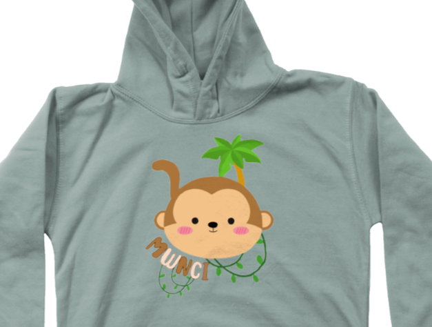 Mwnci Child's Hoodie