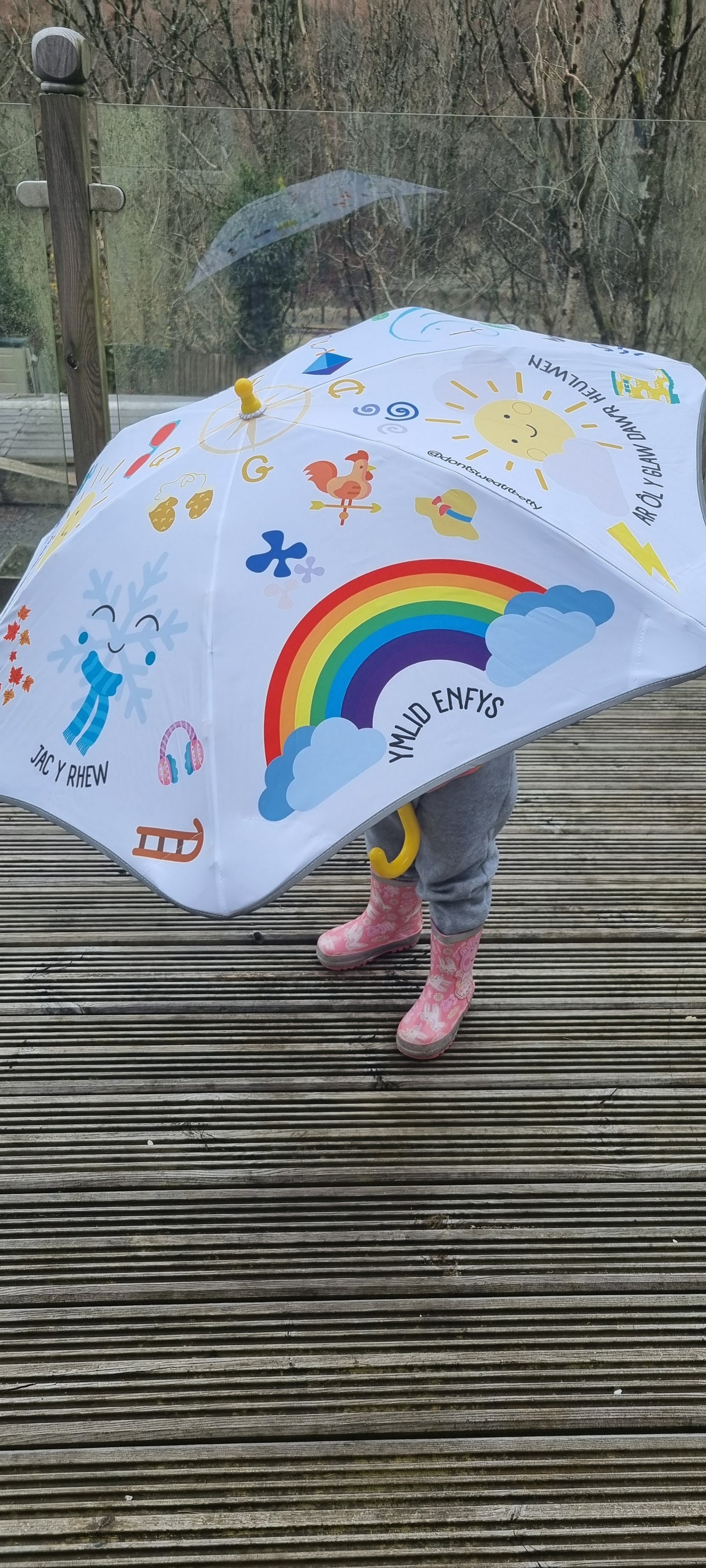 π Welsh-Themed Children's Umbrella