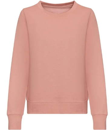 Dusty pink women's sweatshirt