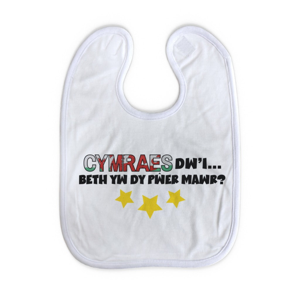 Cymraes Baby Bib | Welsh Children's Accessories