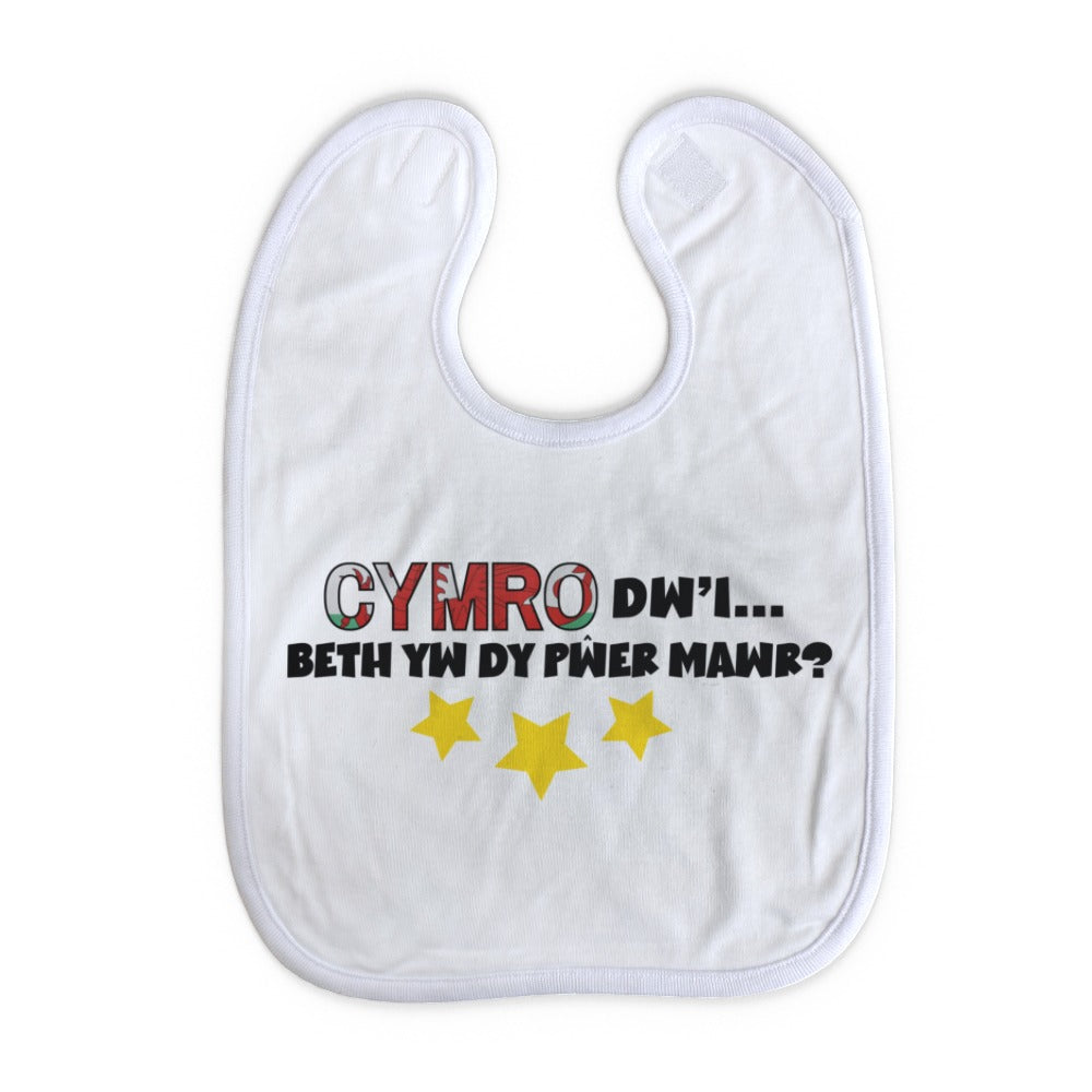 Cymro Babi Bib | Affeithwyr Plant Cymru