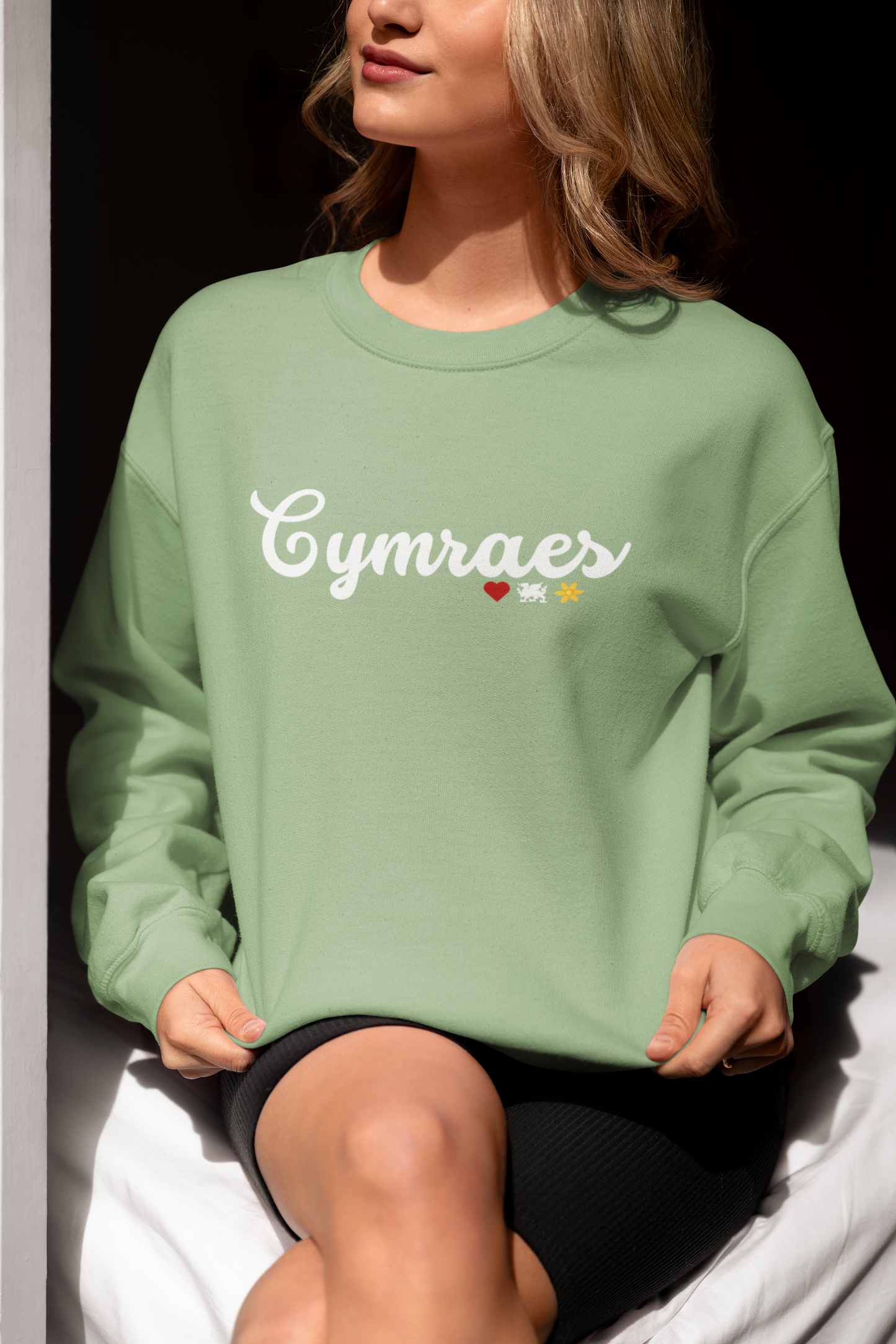 Cymraes Embroidered Sweatshirt