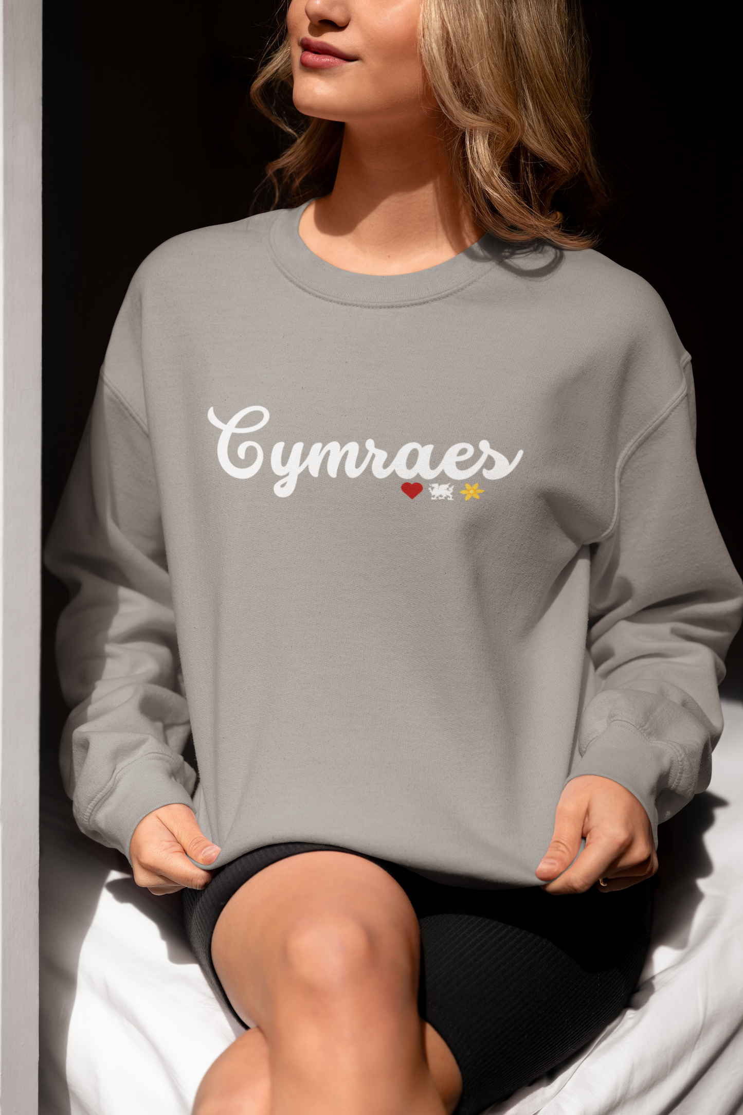 Cymraes Embroidered Sweatshirt
