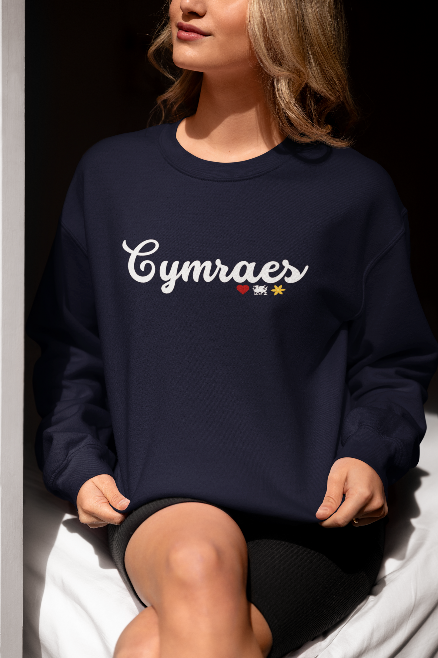 Cymraes Embroidered Sweatshirt