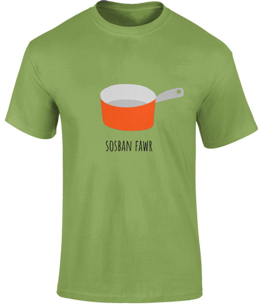 Sosban Fawr T-Shirt | Welsh Adult Clothing