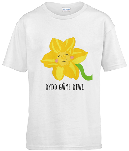 Crys-T Dydd Gŵyl Dewi 'Blod' Merched | Dillad Plant Cymru 