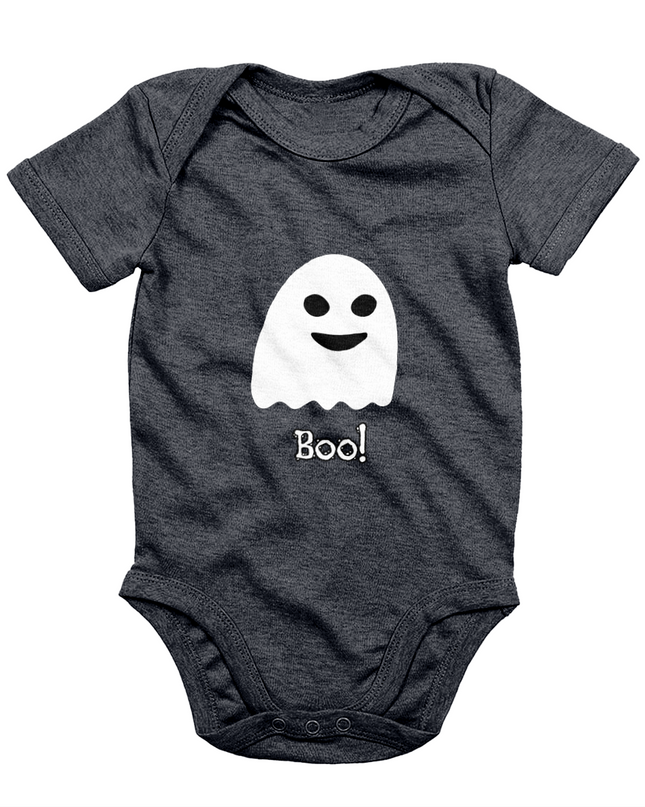 Boo! Ysbryd Welsh language Bodysuit | Welsh Babygrow