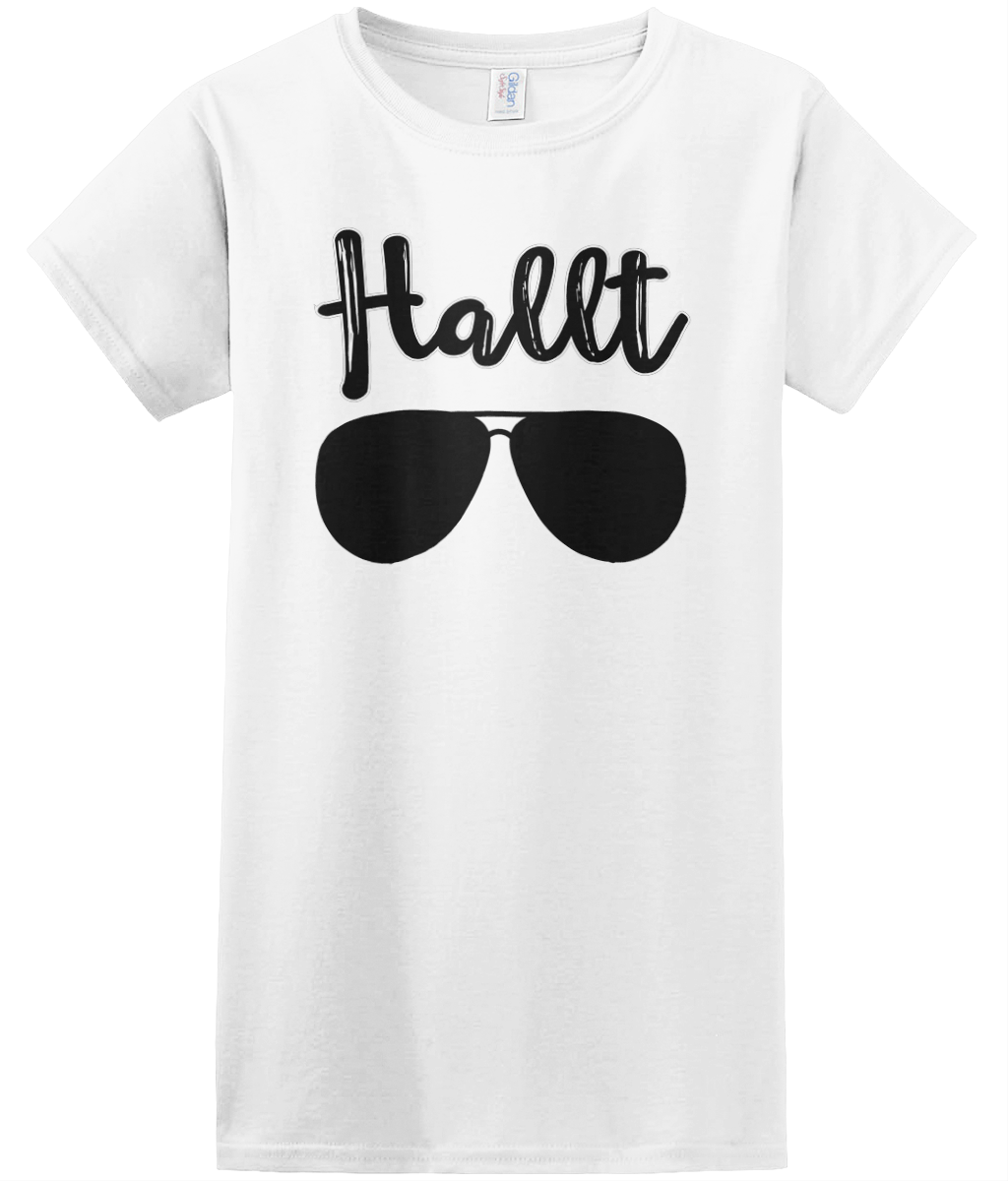 Hallt Women's Ringspun T-Shirt Womens T-Shirt