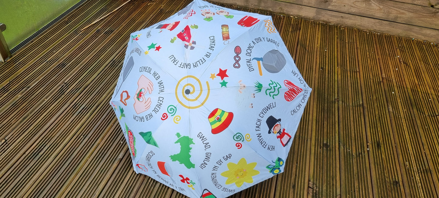 Welsh Themed Umbrella - 'Cymru'