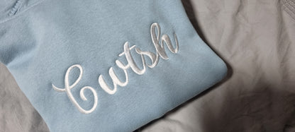 Cwtsh Premium Cross-neck Hoodie