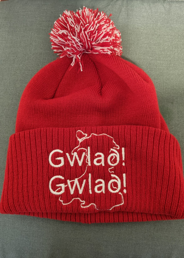 Gwlad! Gwlad! Embroidered Beanie Hat
