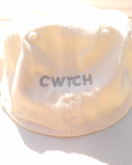 Cwtch Welsh embroidered baseball cap