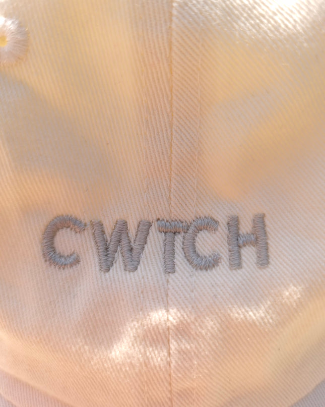 Cwtch Welsh embroidered baseball cap
