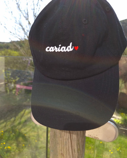 Cariad Welsh embroidered baseball cap