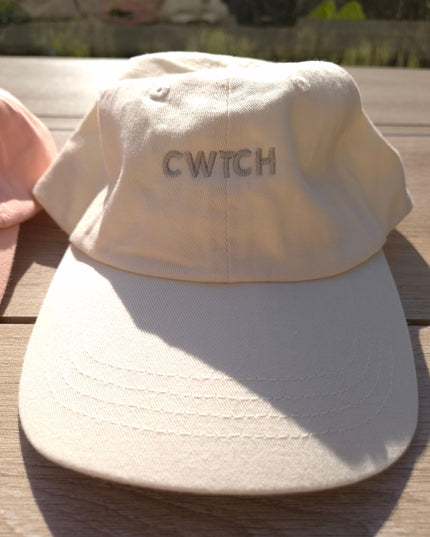 Cwtch Welsh embroidered baseball cap