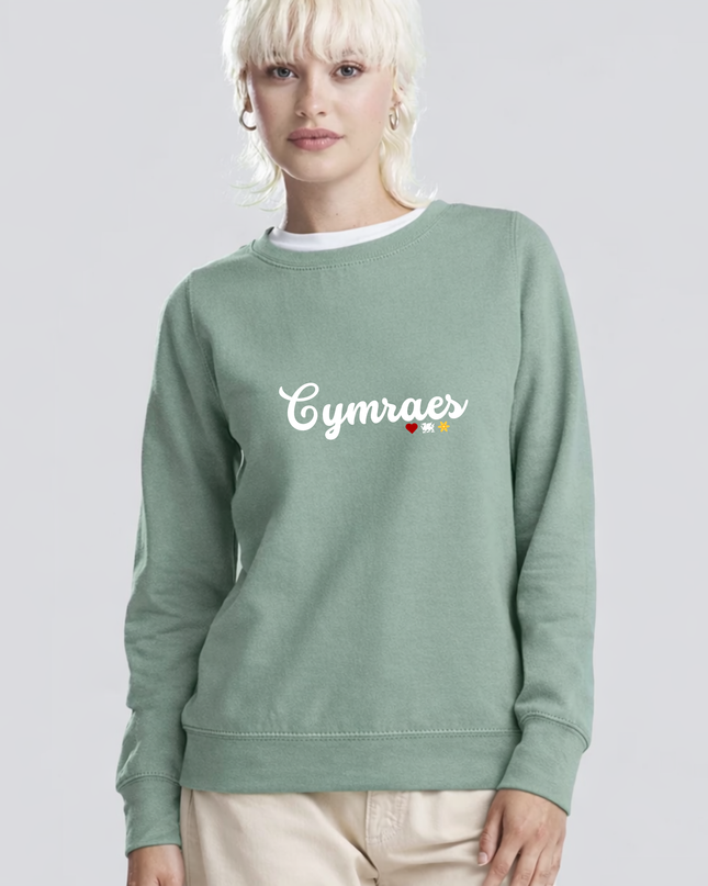 Cymraes Embroidered Sweatshirt