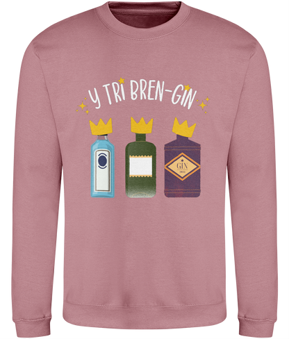 Y Tri Bren-Gin - Welsh Christmas Sweatshirt