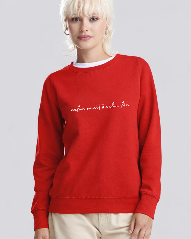 Calon Lân embroidered sweatshirt