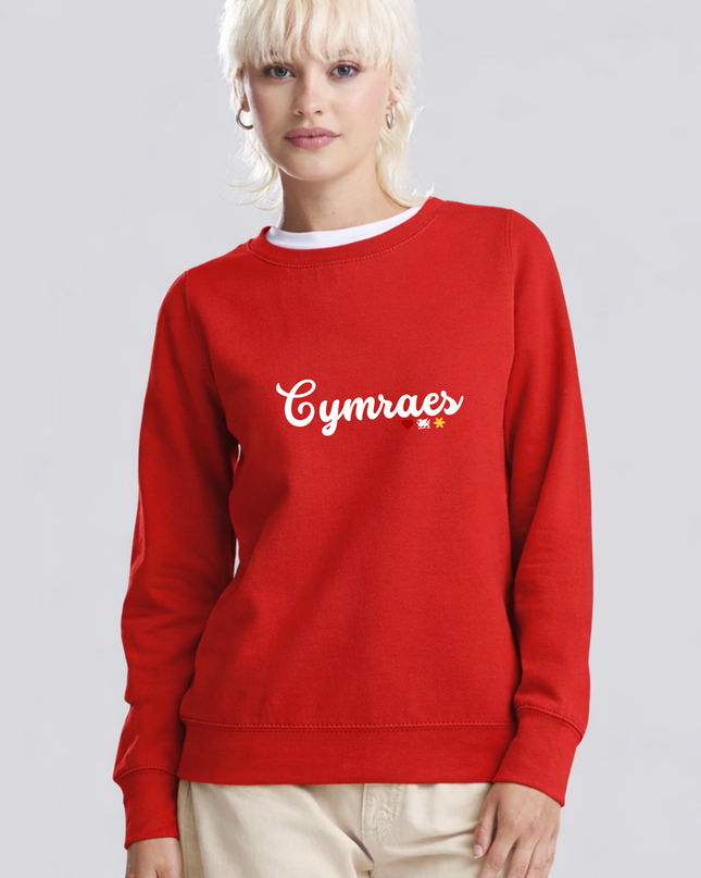 Cymraes Embroidered Sweatshirt