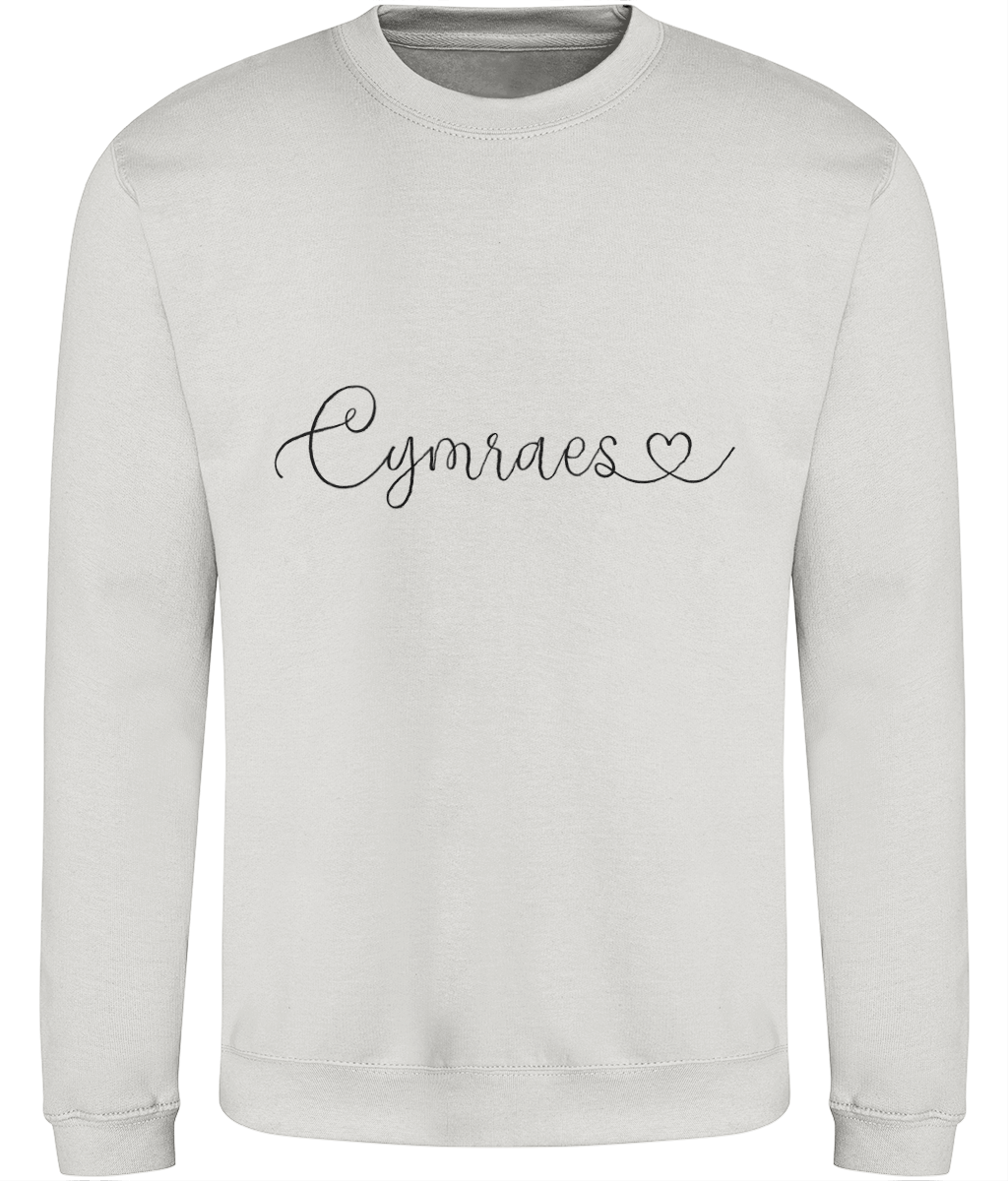 Cymraes Heart Sweatshirt