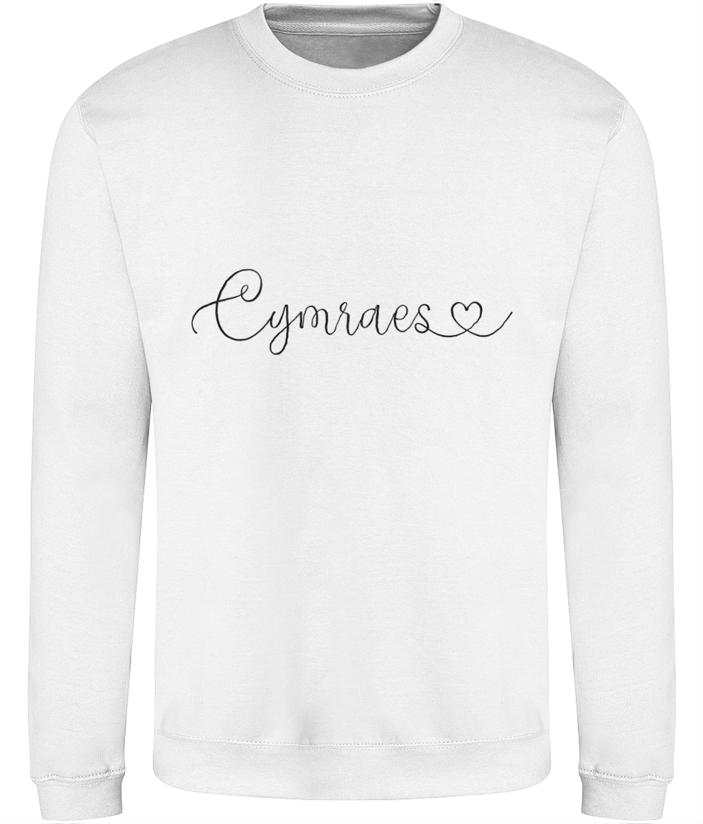 Cymraes Heart Sweatshirt