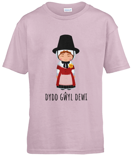 Crys T Dydd Gŵyl Dewi Merched | Dillad Plant Cymru