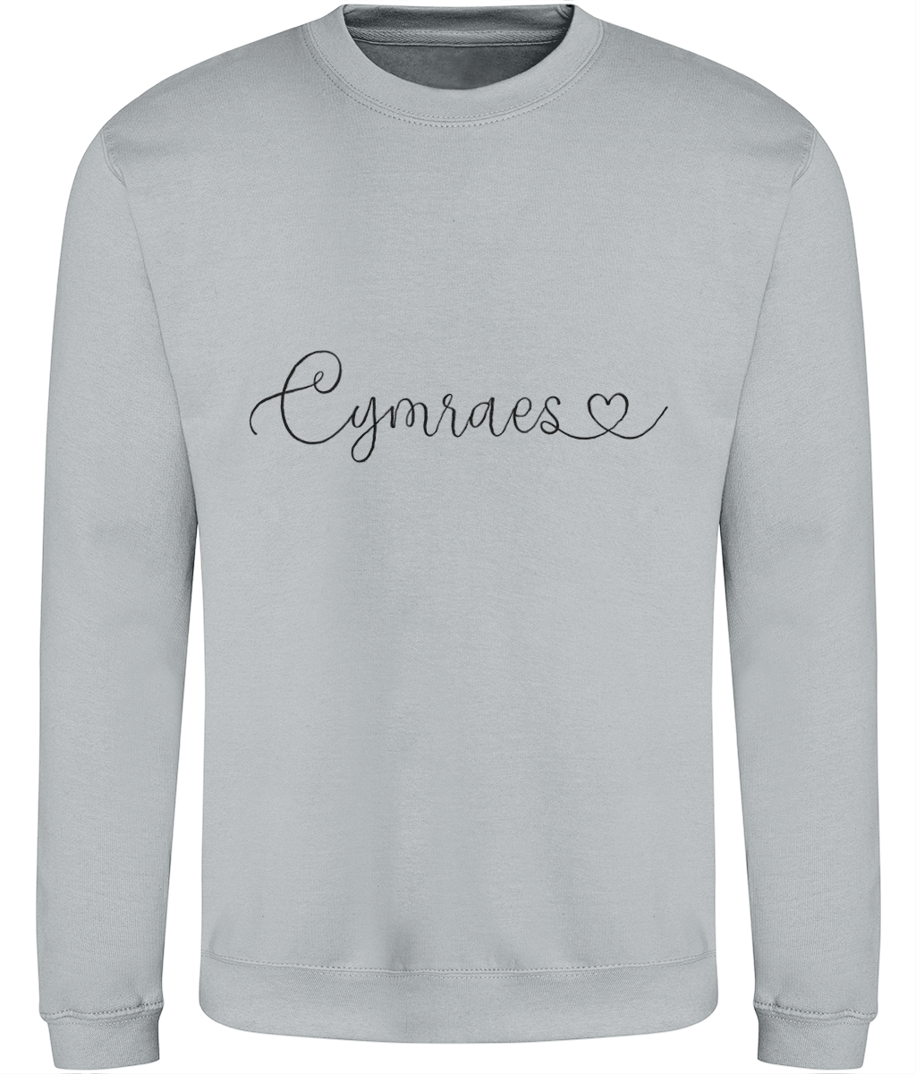 Cymraes Heart Sweatshirt