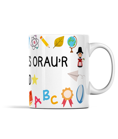 Athrawes Orau'r Byd ceramic mug