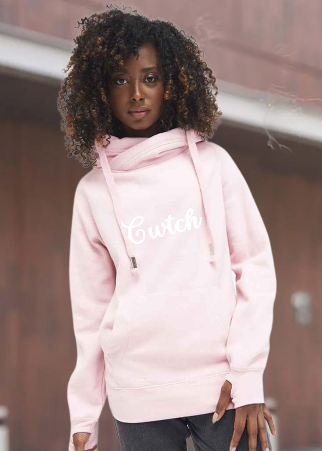 Cwtch Premium Cross-neck Hoodie