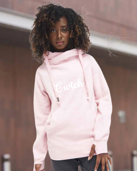 Cwtch Premium Cross-neck Hoodie