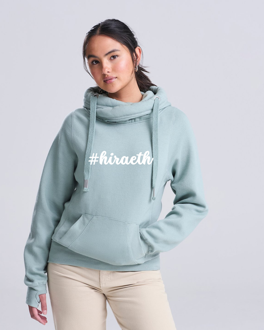 #Hiraeth Premium Cross-neck Hoodie
