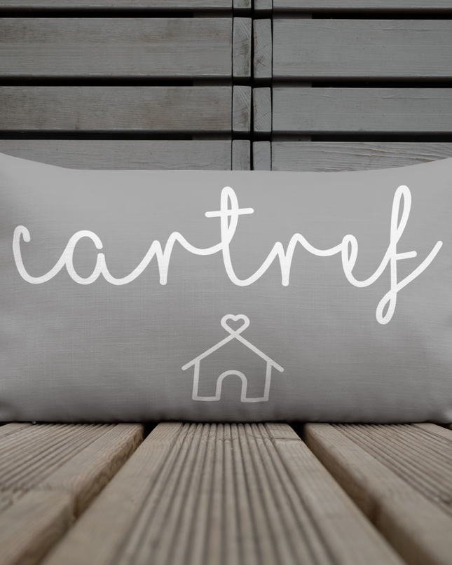 Welsh themed Premium Pillow (19' x 13')
