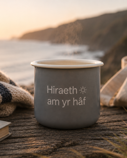 Hiraeth am yr hâf Enamel Cup