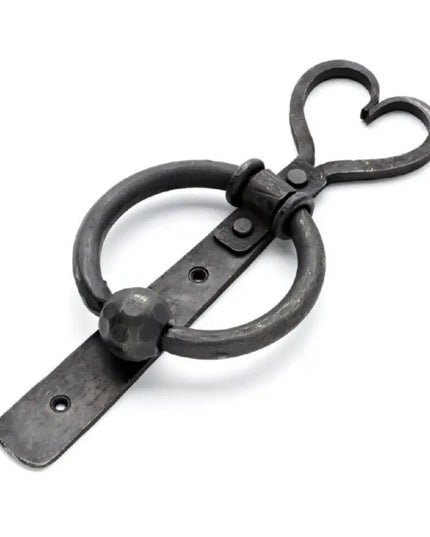 Wrought Iron Heart Door Knocker