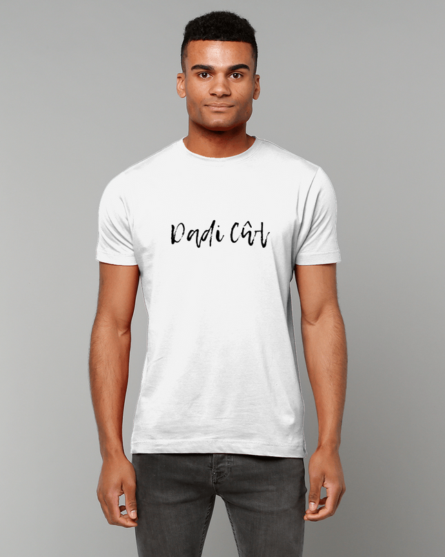 Crys T Cymraeg Dadi Cŵl | Dillad Cymraeg i Oedolion 