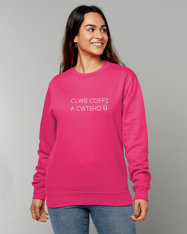 Clwb Coffi & Cwtsho Embroidered Sweatshirt