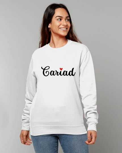 Cariad embroidered sweatshirt