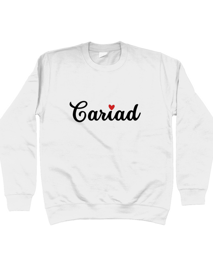 Cariad embroidered sweatshirt